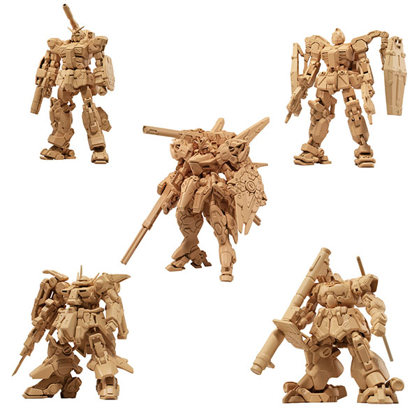BANDAI 萬代 | 機動戰士鋼彈 GUNDAM ARTIFACT2 套組 | 盒玩 | 全5種 | 一中盒5入販售 (預訂2022年1月) 