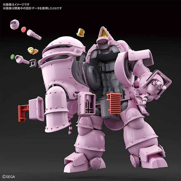 BANDAI 萬代 | HG 1/20 櫻花大戰 | 光武・改(真宮寺 櫻 座機) 組裝模型  