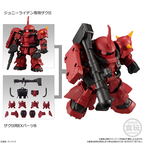 BANDAI 萬代 | 機動戰士鋼彈MOBILITY JOINT 第1彈 | 全8種 | 1中盒10入販售 (預訂2022年4月) 