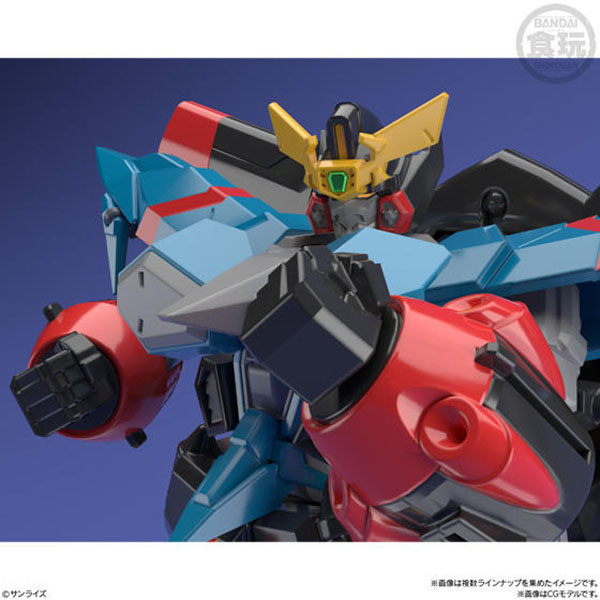 BANDAI 萬代 | 代理版 | SUPER MINIPLA 勇者王 | 第4彈 | 我王戰牙 | 全4種 | 1中盒4入合售 | 組裝模型 