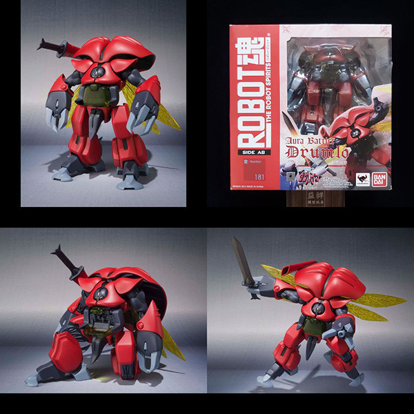 BANDAI 萬代 | ROBOT魂 #181 < SIDE AB > 聖戰士丹拜因 | 德拉姆洛 | Drumlo 盒況如圖 | 全新未拆 | 現貨 