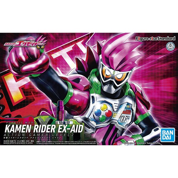 BANDAI 萬代 | Figure-rise Standard 假面騎士 | EX-AID 行動玩家 | LEVEL2 組裝模型  