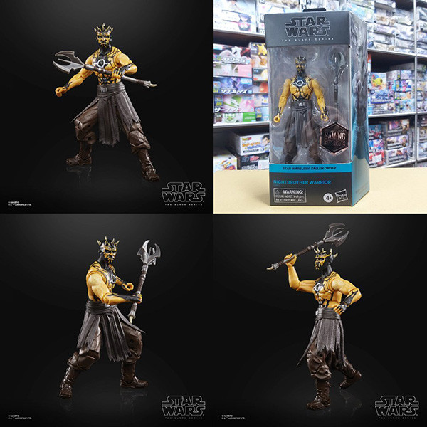 HASBRO 孩之寶 | THE BLACK SERIES 6" 黑標6吋 | 電玩 | 星際大戰 | 絕地：組織殞落 | NIGHTBROTHER WARRIOR 暗夜兄弟 | 全新未拆 | 盒況如圖 | 現貨 