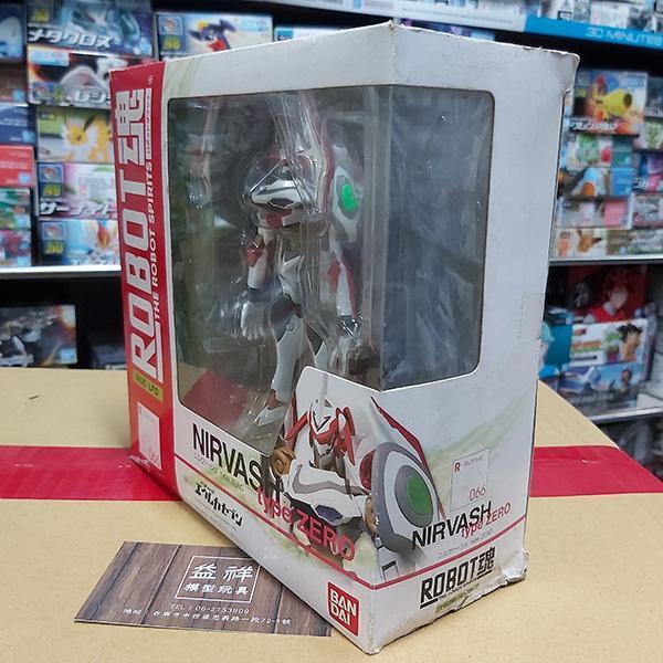 【絕版老物全新未拆】BANDAI 萬代 | ROBOT魂 #066 交響詩篇 | 尼爾瓦修零式 | type ZERO 高約12.5公分 | 可動完成品 | 盒況如圖 | 全新未拆 | 現貨 