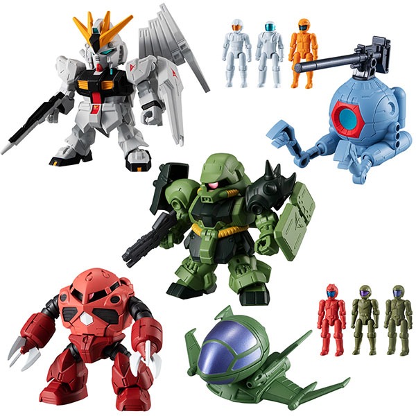 BANDAI 萬代 | 代理版 | 機動戰士鋼彈 | 微型戰場 | 第三彈 | 全五種 | 1中盒10入販售  