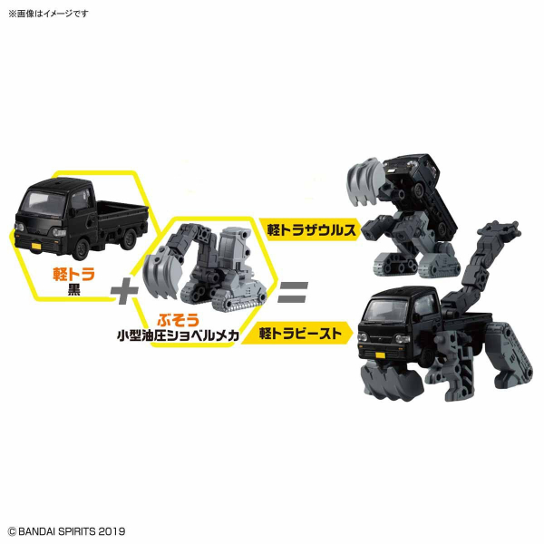 BANDAI 萬代 | 輕型貨車武裝 | 組裝模型  