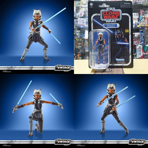 HASBRO 孩之寶 | Star Wars The Vintage Collection 星際大戰：複製人之戰 | 3.75吋 | TVC 吊卡 | Ahsoka Tano 阿索卡 | 亞蘇卡·譚諾(曼達洛人) 全新未拆 | 現貨 