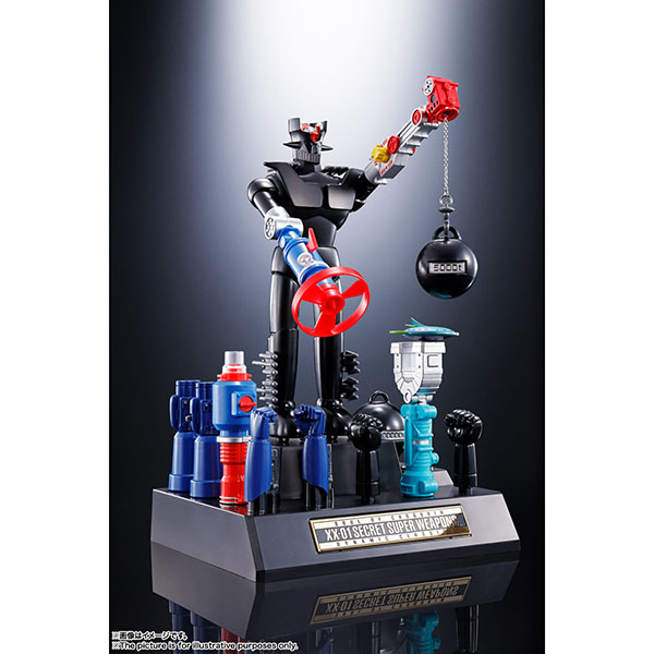 BANDAI 萬代 | 超合金魂 | GX-XX01 對應D.C.系列 | XX 計畫秘密超級兵器套組 01  