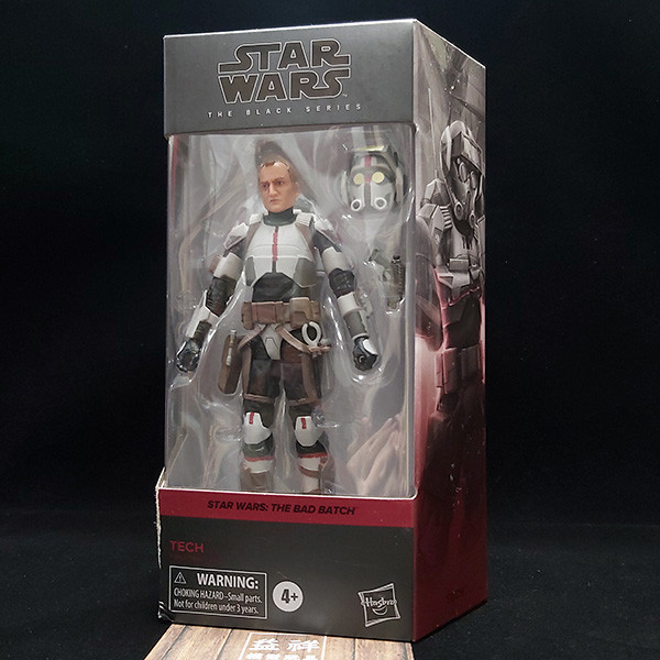 HASBRO 孩之寶 | THE BLACK SERIES 6" 黑標6吋 | THE BAD BATCH 星際大戰:瑕疵品 | 瑕疵品小隊 | 不良小隊 | TECH 技師 | 盒況如圖 | 全新未拆 | 現貨 