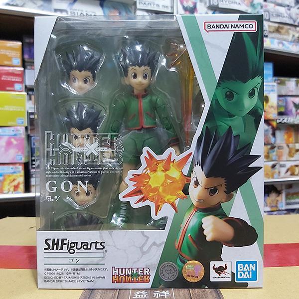 BANDAI 萬代 | S.H.Figuarts SHF HUNTER×HUNTER 獵人 | 小傑·富力士 | 可動完成品 | 全新未拆 | 現貨 