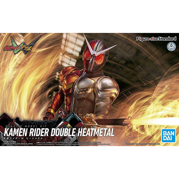 BANDAI 萬代 | Figure-rise Standard 假面騎士W | 熾熱剛力型態 | 組裝模型  