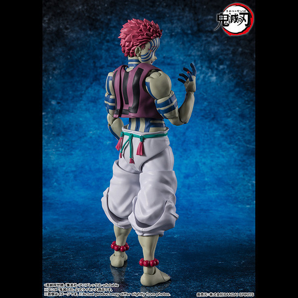 BANDAI 萬代 | S.H.Figuarts SHF 鬼滅之刃 | 上弦之參 | 上弦之三 | 猗窩座 | 可動完成品 | 全新未拆 | 現貨 