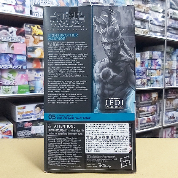 HASBRO 孩之寶 | THE BLACK SERIES 6" 黑標6吋 | 電玩 | 星際大戰 | 絕地：組織殞落 | NIGHTBROTHER WARRIOR 暗夜兄弟 | 全新未拆 | 盒況如圖 | 現貨 