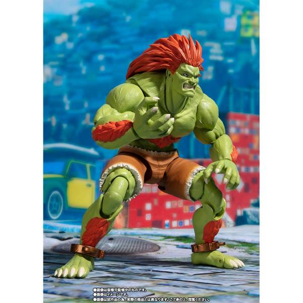 BANDAI 萬代 | 魂商店限定 | S.H.Figuarts SHF 快打旋風 | 布蘭卡 | 全新未拆 | 現貨 