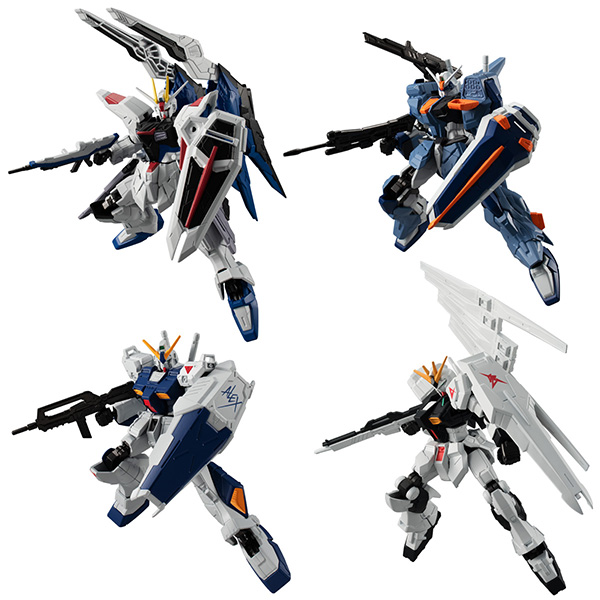 BANDAI 萬代 | 機動戰士鋼彈 | 盒玩 | G-FRAME FA 01 | 全8種 | 一中盒10入販售 (預訂2022年2月) 