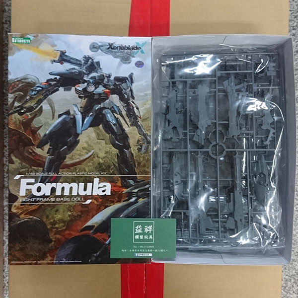  KOTOBUKIYA 壽屋 | 1/48 XenobladeX（異域神劍X）方程式 | 組裝模型 