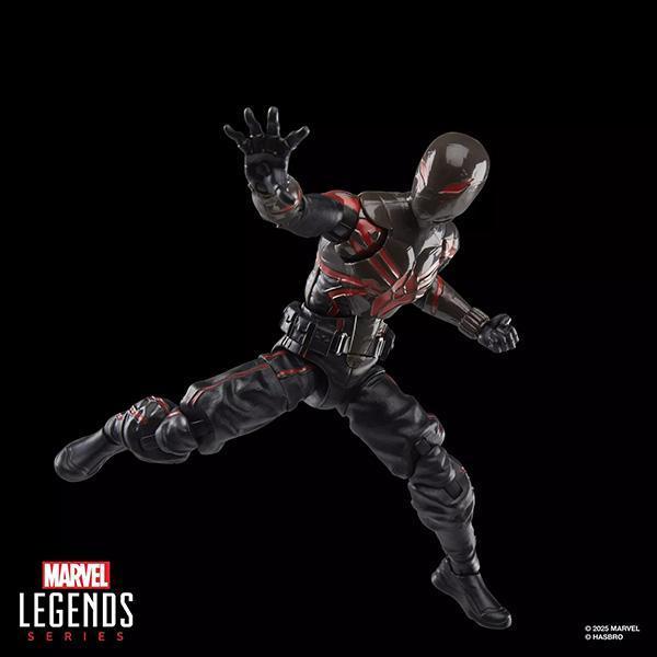 HASBRO 孩之寶 | Marvel Legends | 漫威 | 電玩 | Spider-Man 2 蜘蛛人 | Miles Morales Brooklyn 2099 Suit 邁爾斯 ·摩拉斯（布魯克林 2099 戰衣） 高約15公分 | 可動完成品 | 全新未拆 | 現貨 
