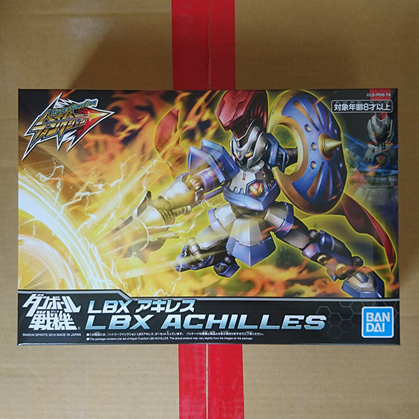 BANDAI 萬代 | LBX 紙箱戰機 | 超絕機能 | 阿基里斯 | 組裝模型  