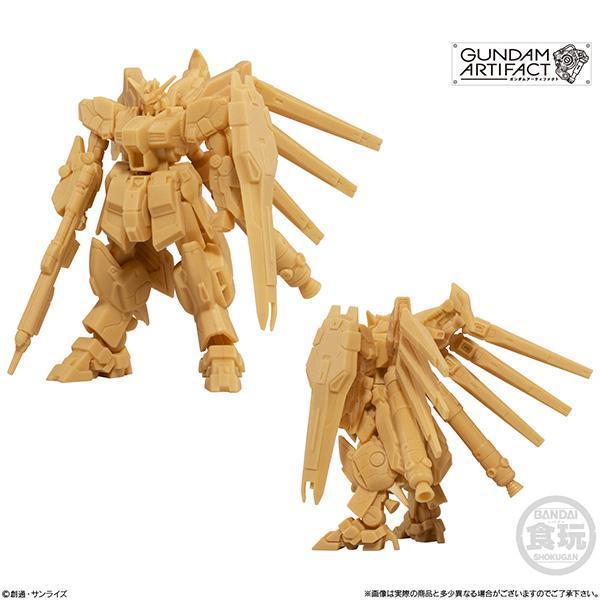 BANDAI 萬代 | 機動戰士鋼彈 | GUNDAM ARTIFACT 01 第1彈 | 含:Hi-ν、Ex-S鋼彈 | 全5種 | 隨機出隱藏版版-紅色透明版 | 高約5.5公分 | 全新1中盒未拆10入販售 | 現貨 
