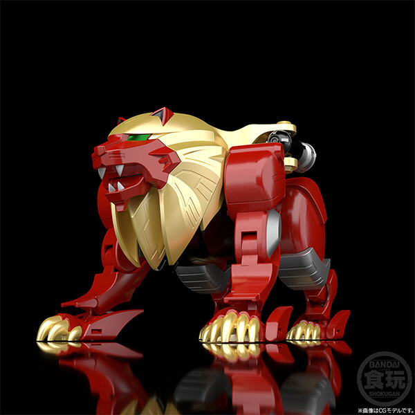 BANDAI 萬代 | SMP [SHOKUGAN MODELING PROJECT] 百獸戰隊GAORANGER 牙吠大紅獅&牙吠象 | 組裝模型 (預訂2022年8月) 