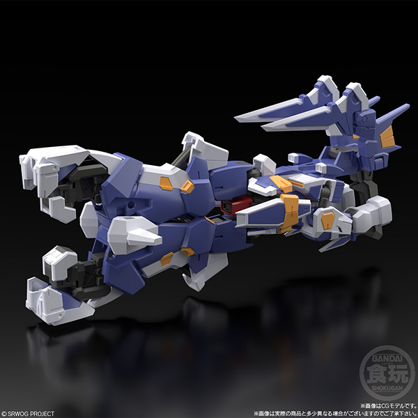 BANDAI 萬代 | SMP [SHOKUGAN MODELING PROJECT] 《超級機器人大戰OG》『SRX計畫』 R-1＆R-GUN 組裝模型 (預訂2023年1月) 