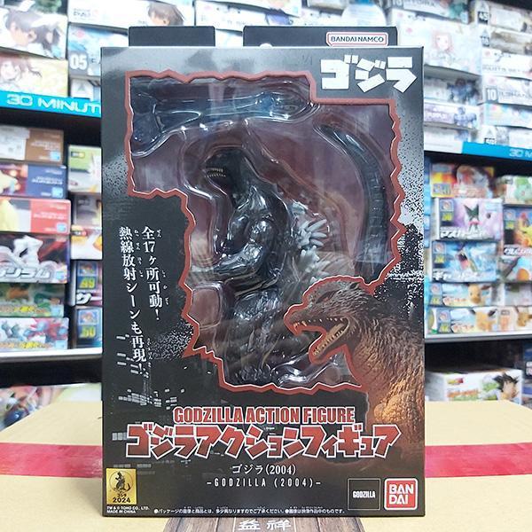 BANDAI 萬代 | 哥吉拉可動公仔 | 哥吉拉(2004) 高約15公分 | 全新未拆 | 現貨 
