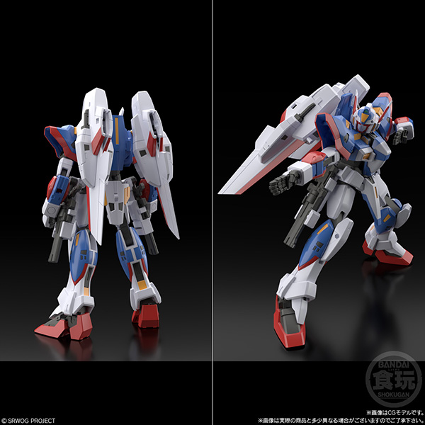 BANDAI 萬代 | SMP [SHOKUGAN MODELING PROJECT] 《超級機器人大戰OG》『SRX計畫』 R-1＆R-GUN 組裝模型 (預訂2023年1月) 