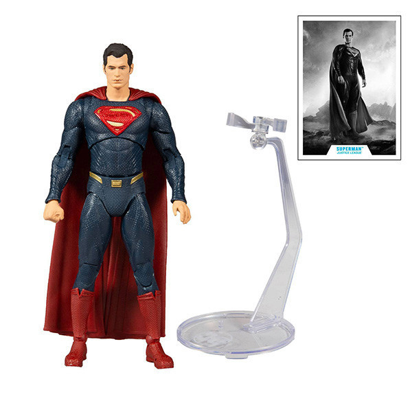 McFarlane Toys 麥法蘭 | 7吋 | 可動公仔 | DC 查克史奈德之正義聯盟 | 超人 | 藍紅 | 原色版 | 亨利卡維爾 | 全新未拆 | 現貨 