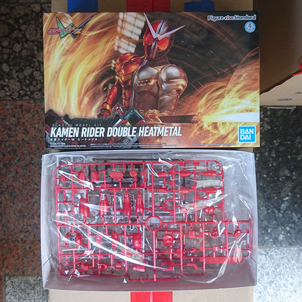 BANDAI 萬代 | Figure-rise Standard 假面騎士W | 熾熱剛力型態 | 組裝模型  