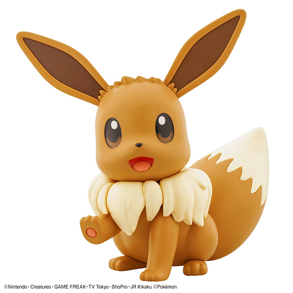 BANDAI 萬代 | Pokemon PLAMO 收藏集 | 巨大版 | 02 伊布 | 組裝模型 