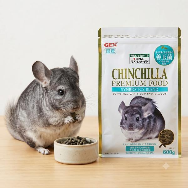 GEX 金牌C3102活菌龍貓料600g/1.3kg 