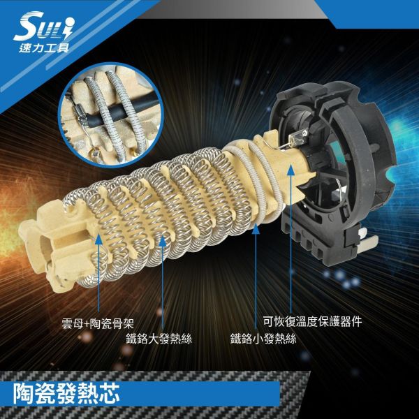 數顯熱風槍 SC-500 熱風槍 數顯熱風槍 工業烤槍 SULI速力工具 SC-500 汽車貼膜烤槍 調溫熱風槍推薦 風量調節熱風槍