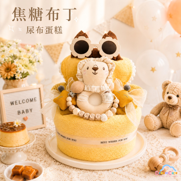 焦糖布丁尿布蛋糕｜透明禮盒裝 尿布蛋糕
尿布蛋糕推薦
滿月禮盒
彌月禮物
新生兒禮物
寶寶送禮推薦
寶寶禮盒
滿月送禮
新生兒探訪禮
實用寶寶禮物
DreamCare
焦糖布丁尿布蛋糕