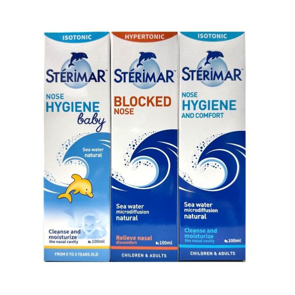 STERIMAR 舒德爾瑪 海水洗鼻器 日常型/鼻塞型/嬰幼兒日常型 100ml 溫和噴霧 STERIMAR,舒德爾瑪,海水洗鼻器,鼻腔清潔噴霧,100ml,日常型,鼻塞型,嬰幼兒,醫療器材