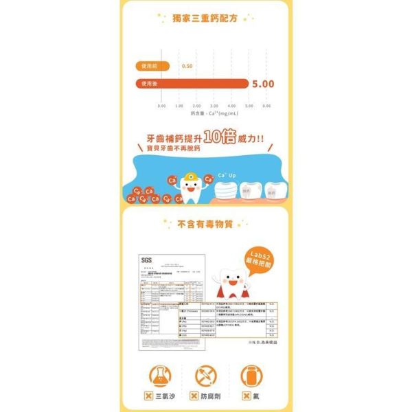 Lab 52 齒妍堂 兒童含鈣健齒牙膏60g 無氟 汪汪隊聯名系列 可選款 Lab 52,齒妍堂,兒童牙膏,含鈣健齒牙膏,無氟牙膏,汪汪隊,木糖醇,60g,兒童口腔