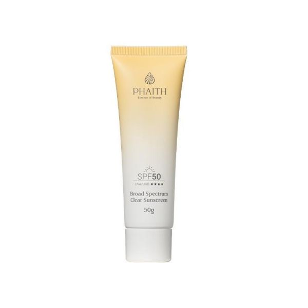 Phaith 沛希研 防禦系列 超寬頻輕透防曬乳 SPF50＋ 50g 水感保濕 沛希研,Phaith,防曬乳,SPF50,輕透防曬,水感保濕,臉部防曬,台灣製