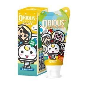 QRIOUS 奇瑞斯元氣小兒紫錐菊護齒膏 黃金柚風味 60g/條 (隨機出貨) 兒童乳牙專用 無添加色素香料 