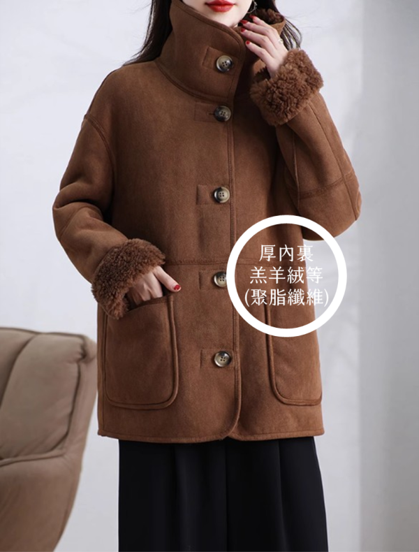 加厚中長外套(下擺遮過臀部) 外套乾洗