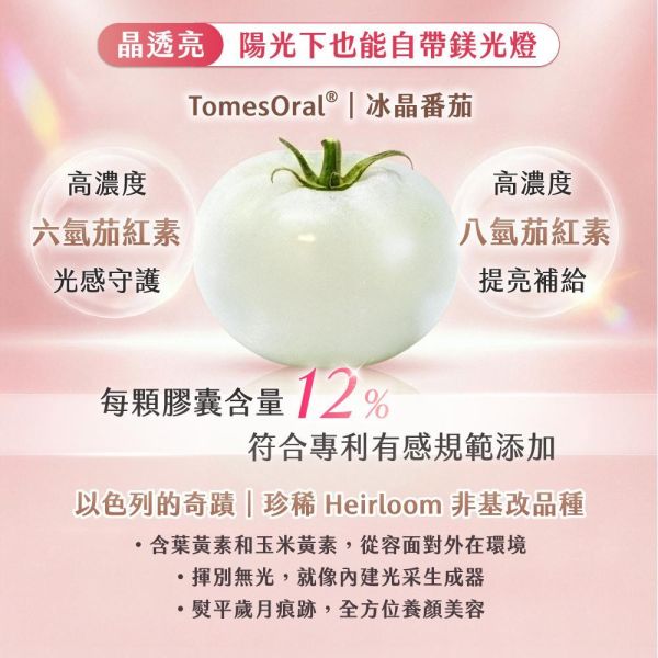 【團購粉絲專屬優惠限時78折】靚透莓｜冰晶番茄蔓越莓益生菌-10粒/包 