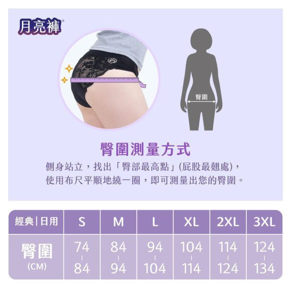 【海倫日記粉絲專屬優惠】無痕｜日用高腰吸血內褲(3 片衛生棉) 吸血月亮褲,月亮褲,生理期,衛生棉,外漏,防漏,棉條,月亮杯,月事內褲,生理褲,M巾,月亮杯,外漏,月經內褲,吸血內褲,經期內褲,紅紅褲,紅紅褲月亮褲,生理褲