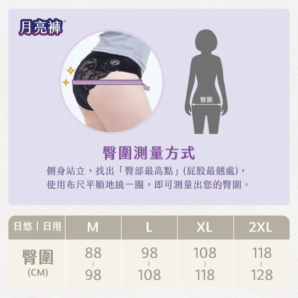【王君萍粉絲專屬優惠】漏尿｜女用 30ml 高腰吸水內褲(可搭配加量墊) 