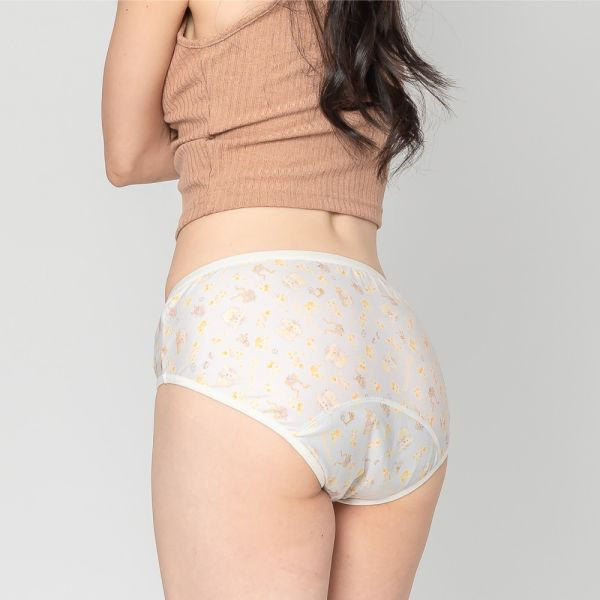 【柯以柔粉絲專屬零碼特價】三麗鷗｜日用布丁狗中腰吸血內褲 ( 3片衛生棉) 月亮褲,吸血內褲,台灣第一家吸血內褲,三麗鷗,布丁狗,萊姆黃,,生理期,衛生棉,外漏,防漏,棉條,月亮杯,月事內褲,生理褲,M巾,月亮杯,外漏,月經內褲,吸血內褲,經期內褲,紅紅褲,紅紅褲月亮褲,生理褲