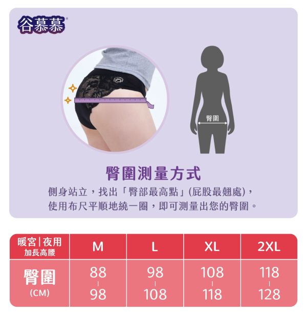 【鳥媽粉絲專屬優惠】暖宮｜夜用加長加量高腰吸血內褲 (6片衛生棉) nanoone,暖宮,月亮褲,負離子,高腰生理褲,月經內褲,生理褲,抗菌生理褲,透氣生理褲,台灣內褲,台灣製內褲,台灣生理褲,暖宮,暖暖包,保暖子宮,暖宮貼,暖宮腰帶,暖宮神氣暖宮褲