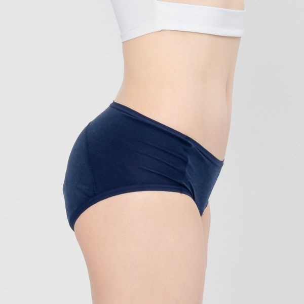Lightweight Cotton-Feel| Night Use Extra Absorbent Mid-Waist Period Underwear (6 Sanitary Pads Included) 吸血月亮褲,月亮褲,生理期,衛生棉,外漏,防漏,棉條,月亮杯,月事內褲,生理褲,M巾,月亮杯,外漏,月經內褲,吸血內褲,經期內褲,紅紅褲,紅紅褲月亮褲,生理褲