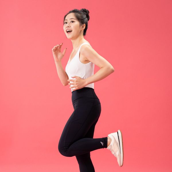 Close-Fit | Mid-Waist Absorbent Long Pants (3-Piece Sanitary Pads) 月動褲,運動短褲女,運動短褲,運動長褲,躍動褲,月動庫,運動長褲,瑜珈褲