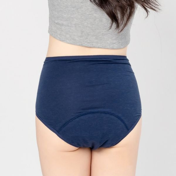 Lightweight Cotton-Feel| Daily Use High-Waist Absorbent Underwear with Extra Pads (6 Sanitary Pads) 吸血月亮褲,月亮褲,生理期,衛生棉,外漏,防漏,棉條,月亮杯,月事內褲,生理褲,M巾,月亮杯,外漏,月經內褲,吸血內褲,經期內褲,紅紅褲,紅紅褲月亮褲,生理褲