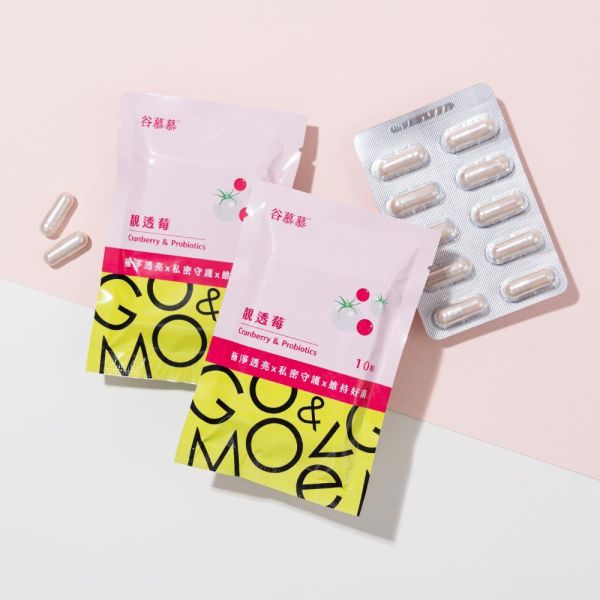 靚透莓｜冰晶番茄蔓越莓益生菌-10粒/包 