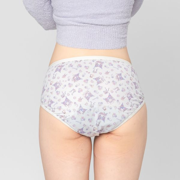 【柯以柔粉絲專屬零碼特價】三麗鷗｜日用酷洛米中腰吸血內褲 ( 3片衛生棉) 月亮褲,吸血內褲,台灣第一家吸血內褲,三麗鷗,酷洛米,丁香紫,,生理期,衛生棉,外漏,防漏,棉條,月亮杯,月事內褲,生理褲,M巾,月亮杯,外漏,月經內褲,吸血內褲,經期內褲,紅紅褲,紅紅褲月亮褲,生理褲