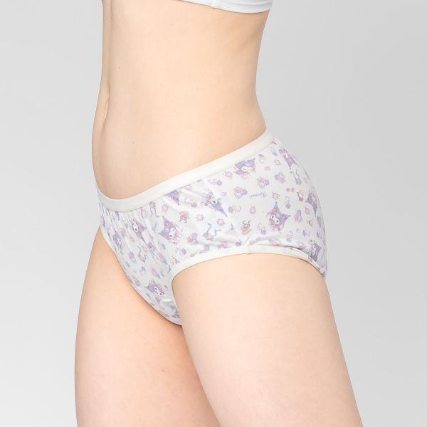 【柯以柔粉絲專屬零碼特價】三麗鷗｜日用酷洛米中腰吸血內褲 ( 3片衛生棉) 月亮褲,吸血內褲,台灣第一家吸血內褲,三麗鷗,酷洛米,丁香紫,,生理期,衛生棉,外漏,防漏,棉條,月亮杯,月事內褲,生理褲,M巾,月亮杯,外漏,月經內褲,吸血內褲,經期內褲,紅紅褲,紅紅褲月亮褲,生理褲