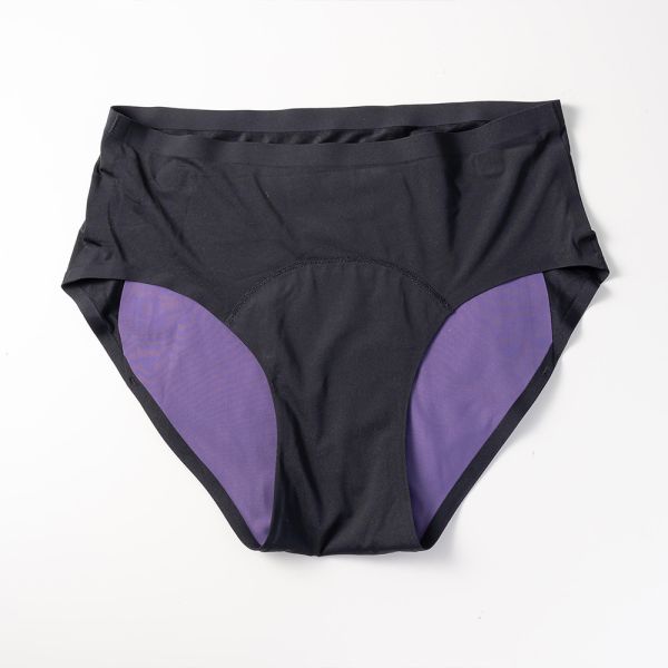 無痕｜夜用加長高腰吸血內褲 (3片衛生棉) 吸血內褲,月亮褲,生理期,衛生棉,外漏,防漏,棉條,月亮杯,月事內褲,生理褲,M巾,月經內褲,紅紅褲,月亮褲紅紅褲